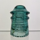 Blue Aqua W  Amber Cd 106  250  Hemingray Glass Insulator