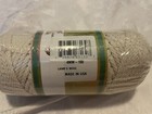 Bonnie Craft Cord White Skein 4mm 100 Yd Lamb s Wool Usa New Sealed