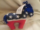 Political Dammit Doll Democratic Donkey 7    Plush Gag Gift