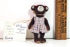 Hand Crafted By Carol Stewart Little Gem Teddy Bear  kimmie  691 2000 No Case