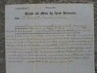 Antique 1857 Legal Document-warranty Deed-essex County Ma-hale-bishop-prescott