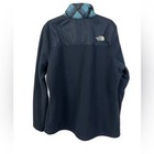 The North Face Women s Geometric Printed Outdoor Fleece Blue Pullover- Size L