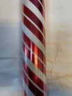 Hallmark 180 Sq  Ft  Christmas Foil Gift Wrap Wrapping Paper  Red white Stripe 