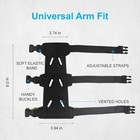 Archery Arm Guard  Adjustable Strap Buckle Bow Arm Guards   Forearm Protector Br