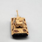 Vintage German King Tiger Tank Model Diecast 1 87 Camouflage Ww2 Toy Hong Kong
