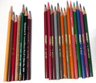 82 Piece Mixed Lot--prang  Liquimark  Crayola  Royal Color  Used Color Pencils