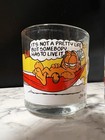 Vintage 1978 - 1980 Garfield Glass Mugs From Mcdonalds Set Of 4