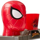 Marvel Spiderman Kids Travel Toothbrush Set 3pc Cup Holder Bpa Free Kit