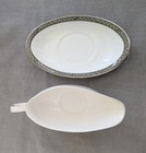 Waterford China Laurel Gravy Boat And Underplate New In Original Boxes