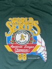 Vintage 1988 Oakland Athletics A s World Series Champs T-shirt Shirt Size Xl