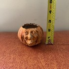 Antique 1930s Mini Spooky Witch Halloween Candy Container Paper Mache  1