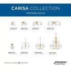 Carisa Collection 1-light Vintage Gold Opal Glass Mid-century Modern Bath Vanity
