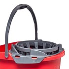 2 Pack O-cedar Quickwring    2 5 Gallon Mop Bucket With Wringer  Red