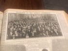 Original Newspaper Page  1913 Rare Photo Delegates Of Liberal Party Conference