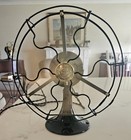 Antique Fan Brass Blades Ge Whiz Fan Fully Redone 