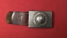 German Weimar Period Reichswehr Buckle With Marked Leather Tab Original