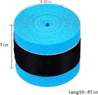 6 Pack Tennis Racket Grip Tape - Precut And Dry Feel Tennis Grip - Tennis Overgr