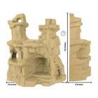 Timmee Processed Plastic Battle Mountain Tim Mee Army Men Tan Cave Display Usa