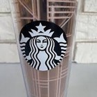 Starbucks 2017 Venti Cold Tumbler Logo  Pink Geometric Lid W Straw