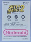 Super Mario Bros 2 Nintendo 1989 Vintage Trading Card Collectible