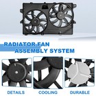 Radiator Cooling Fan Assembly For 2007-2014 Edge Mkx 7t4z8c607b