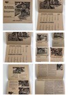 Floyd Sonnier 1980 Calendar Cajun Artist Vintage My Acadians Prints Louisiana