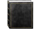 Black Magnetic Self-stick 3-ring Photo Album With 100 Pages  50 Sheets 