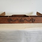 Excellent Antique Singer Treadle Sewing Machine Middle Drawer Ornate No Tariff