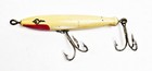 Tough Pflueger 6461 Bearcat Minnow Lure C 1920s White Red Throat