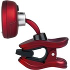 Snark Guitar Instrument Tuner Red Silver Guitar Clip On All  sil-red 