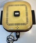 Vtg 70s Sunbeam Electric Frying Pan Skillet W slow Cooker Ceramic Crock Insert