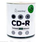 600 Smartbuy Cd-r Cdr 52x 700mb 80min Logo Top Blank Media Data Recordable Disc