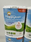 4 Pack Happy Baby Organic Infant Formula Probiotic Prebiotic  immune 22 9 Oz