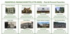 Mansfield Ma 250th Anniversary Sheet Of 24 Local Post Stamps   8 5 X 11    2 