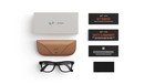 Ray-ban Meta Wayfarer  gen 2  Matte Black Clear Lenses Glasses Standard Size