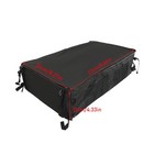 Black Golf Cart Cargo Bag For Club Car Ezgo Yamaha 4-seats Golf Cart Back Seat