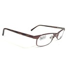 Safilo Verge 2r6 Eyeglasses Frames Brown Rectangular Full Rim 47-18-135