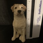 Vintage Sandicast Hand Painted And Handmade Holden Retriever Sculpture 