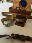 Argus C3  the Brick  35mm Camera W  Case   Vintage Metrophot Light Meter - As Is