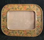 Vtg The Bucklers Fifth Ave Ny Enamel Floral Picture Frame 5x7    Swivel Back Usa