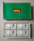Vintage Brio Wooden Railway Freight Express 33311 W  Box 1980s Sweden Complete