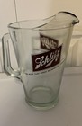 Vtg Schlitz Beer Glass Pitcher The Beer That Made Milwaukee Famous 64oz