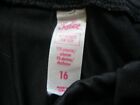 Justice Girls Size 16 Black Pants Bling 24x28