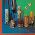 Poured Candles And Trims Vintage Candle Making How To Instruction Craft Book
