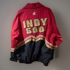 Vintage 90s Logo Athletic Indy Motor Speedway Indy 500 Racing Jacket Mens L