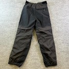 The North Face Gore-tex Mountain Pants Men Large Black Mesh Lined Hiking Camping
