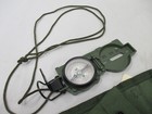 Used Cammenga 3h Tritium Military Marching Lensatic Compass Model 3-h Od Green