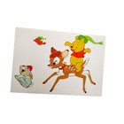 Vintage Unused Disney Christmas Cards In Box New Bambi Pooh Goofy Hallmark