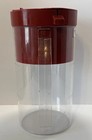 Mr  Coffee Iced Tea Tm1 Replacement 2 Qt Frosted Iced Pitcher W  Red Basket Lid