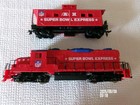 Mantua Ho Scale Nfl Super Bowl Express  f7 Engine   Caboose Year 1991